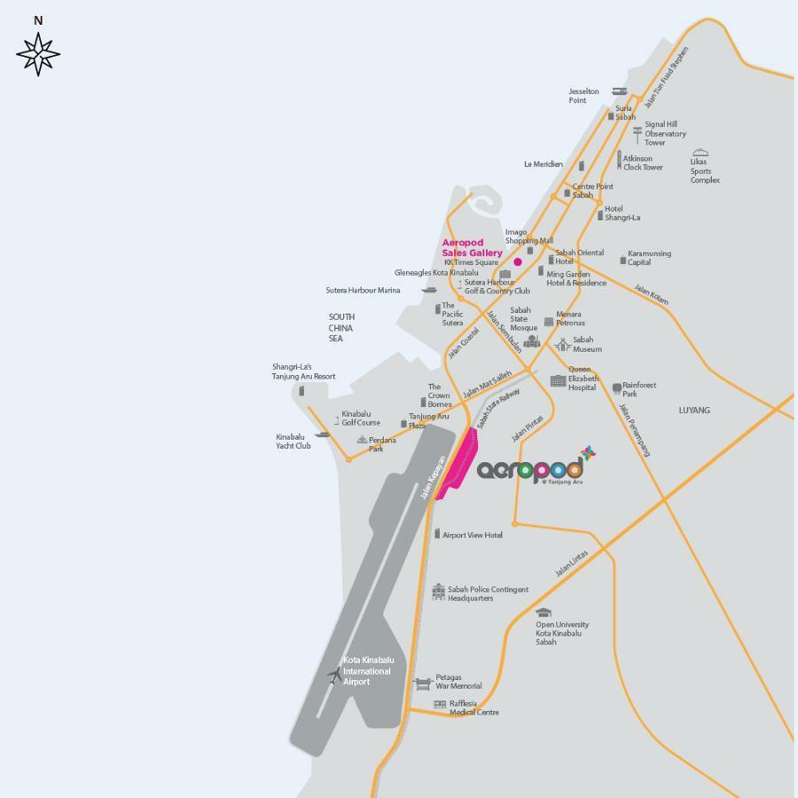 קוטה קינבלו Flypod Hotel מראה חיצוני תמונה